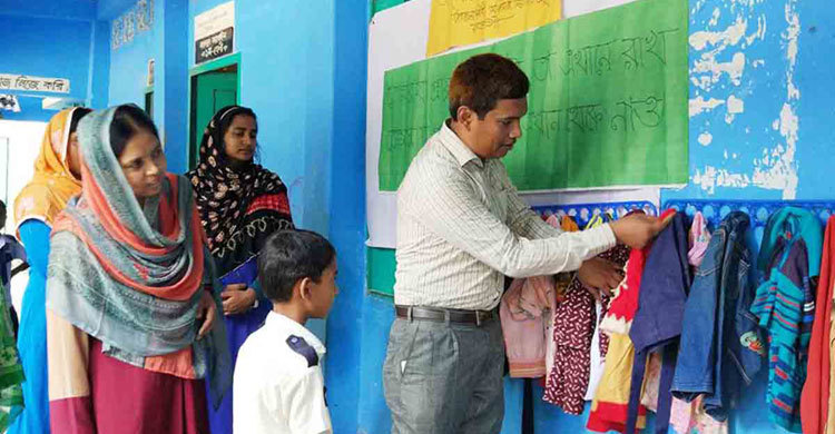 ইউএনওর ব্যতিক্রমী উদ্যোগ ‘মহানুভবতার দেয়াল’