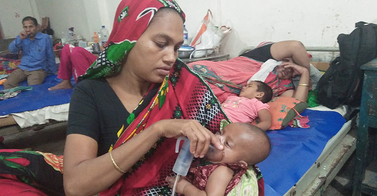 শীত আসতেই নিউমোনিয়ার প্রকোপ