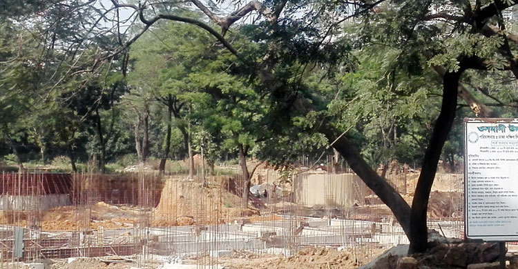 এগিয়ে চলেছে ‘গোসসা ভাঙানো’ পার্ক নির্মাণ