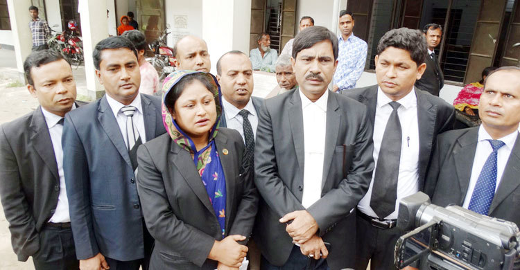 ব্যারিস্টার মইনুলের বিরুদ্ধে শেরপুরে সমন জারি