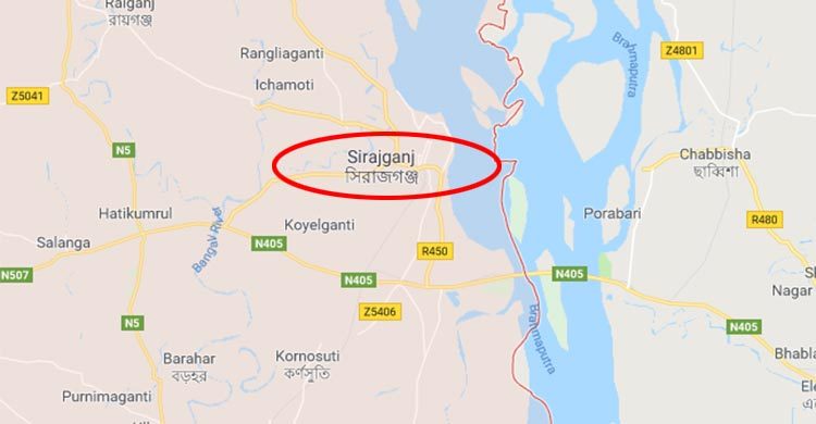 সিরাজগঞ্জে দু’ট্রাকের সংঘর্ষে নিহত ২