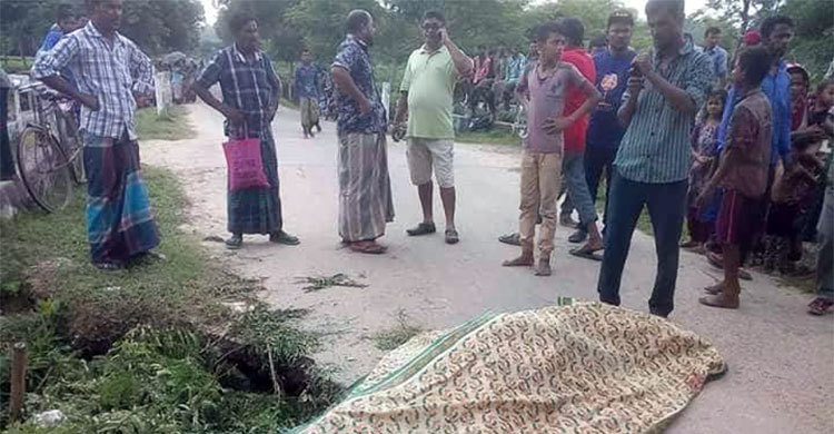 ধাক্কার পর চাপা দিলো ট্রাক