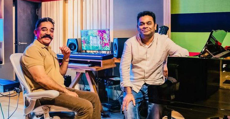 A.R. Rahman tweets photo with Kamal Haasan, excites fans