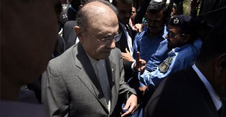 Former Pakistan president Zardari arrested
