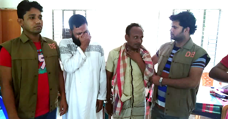 আটকের পর কাঁদলেন ঠিকাদার