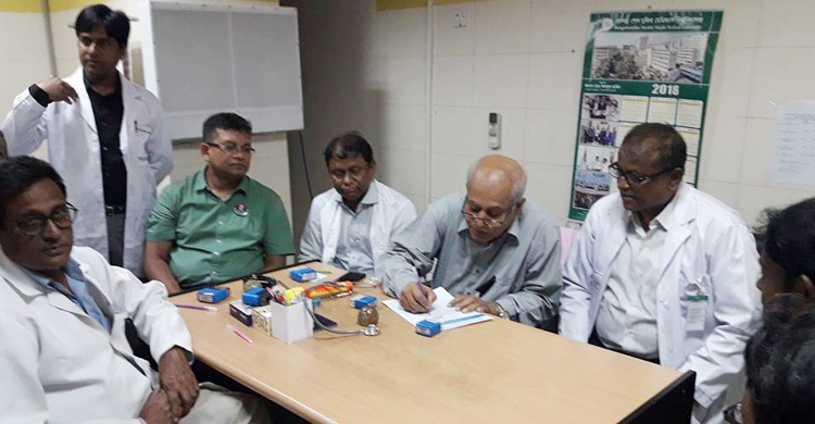 বিএসএমএমইউতে বিনামূল্যে চিকিৎসা পেল ৩৫২৩ জন