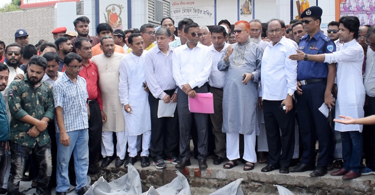 চাঁদপুর-হাইমচর ভাঙন রক্ষায় ১১শ কোটি টাকার প্রকল্প