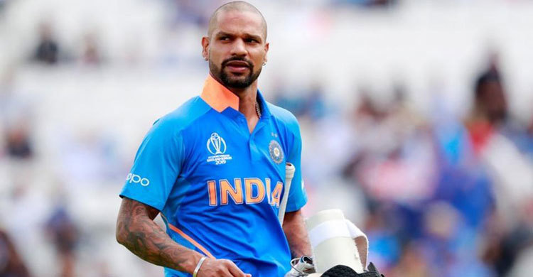 Injured Dhawan ruled out of World Cup 2019 for 3 weeks