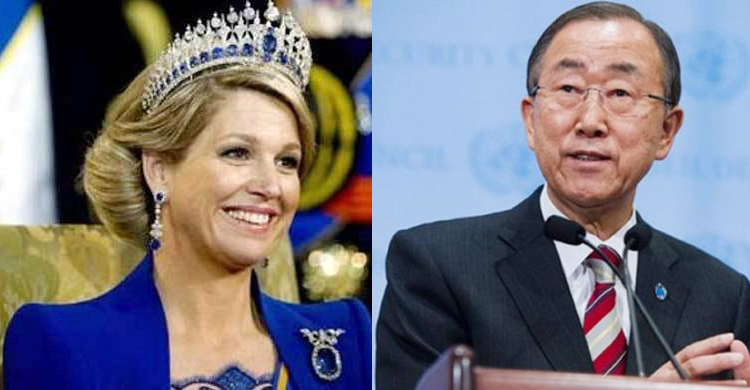 ঢাকা আসছেন ডাচ রানি ও বান কি মুন