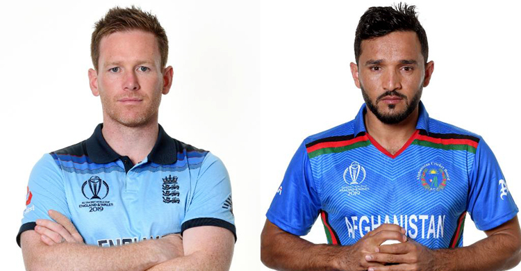 England win toss, choose to bat against Afghanistan
