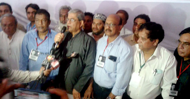 অবিলম্বে নতুন নির্বাচনের দাবি ফখরুলের