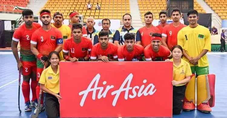 Bangladesh gets historical win in Indoor Hockey