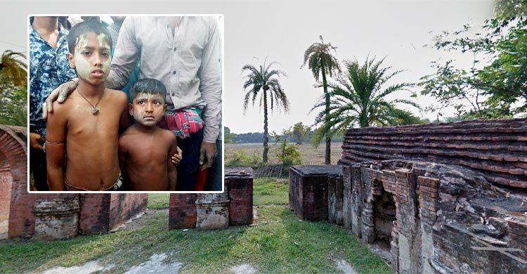 বস্তায় ভরে দুই শিশুকে ফেলে পালালো পাচারকারীরা