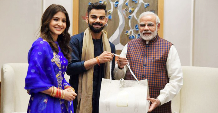 বিশ্বকাপ খেলতে গিয়েও মোদিকে শুভেচ্ছা জানাতে ভোলেননি কোহলি