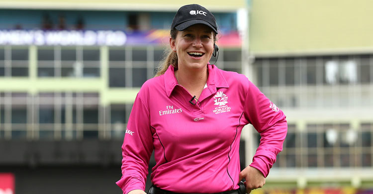 Polosak becomes first female to umpire a men’s ODI