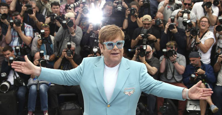 Elton John and ‘Rocketman’ touch down in Cannes