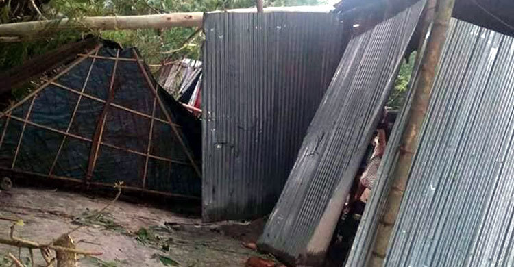 লালমনিরহাটে কালবৈশাখী ঝড়ের তাণ্ডব