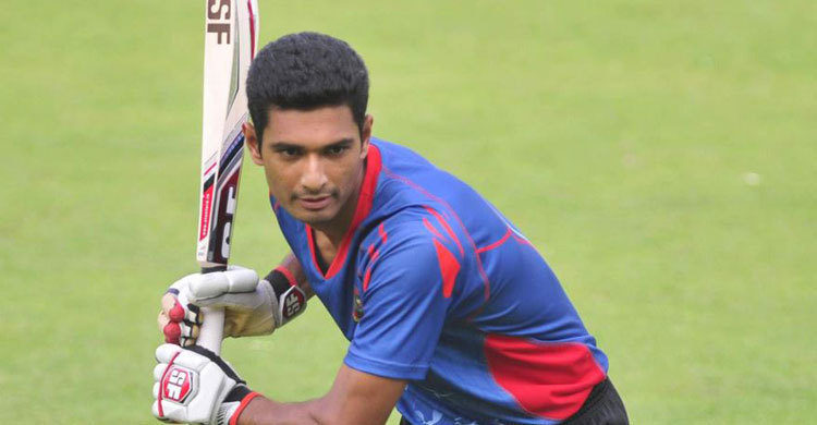 Mahmdullah shows no sign of shoulder injury in net practice