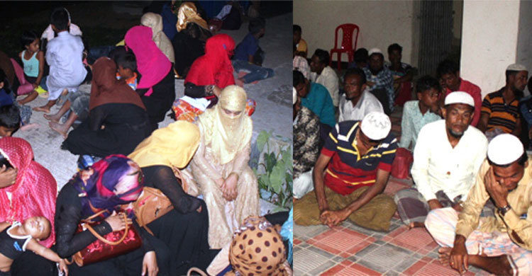 মালয়েশিয়াগামী ১১৫ রোহিঙ্গা উদ্ধার