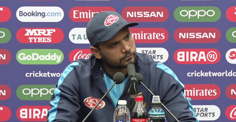 Happy to stay alive in World Cup: Mashrafe