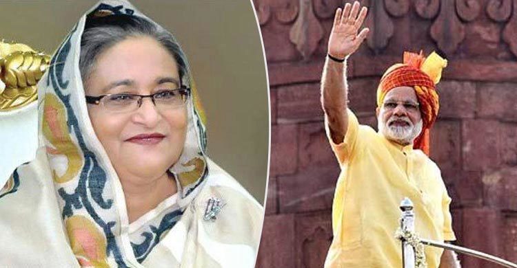 Hasina greets Modi on polls win