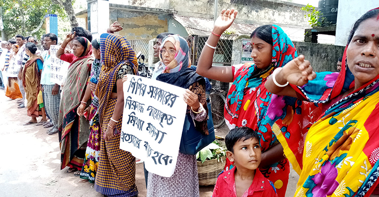 শিশু ধর্ষণচেষ্টায় গ্রেফতার আসামির মুক্তির দাবি