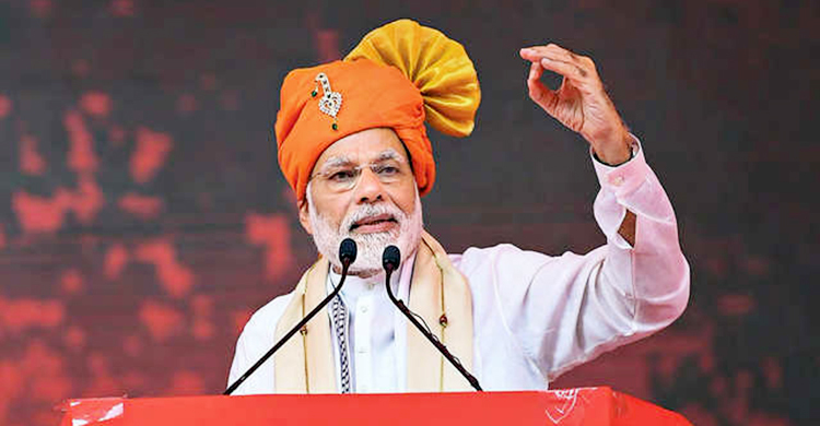 Modi files nomination for Varanasi Lok Sabha seat