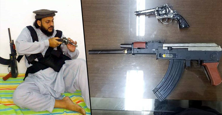 হেলিকপ্টার হুজুরের ভাইয়ের সেই দুই অস্ত্র উদ্ধার