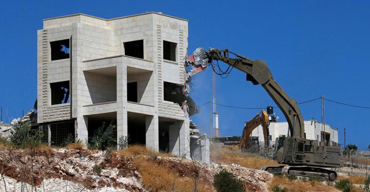 Israel demolishes Palestinian homes near West Bank barrier