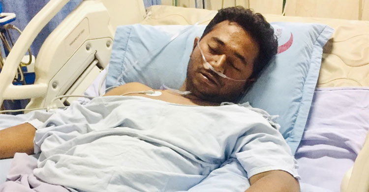 আইসিইউতে সাংবাদিক পরশ