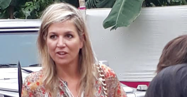 নরসিংদীতে নেদারল্যান্ডসের রানি ম্যাক্সিমা