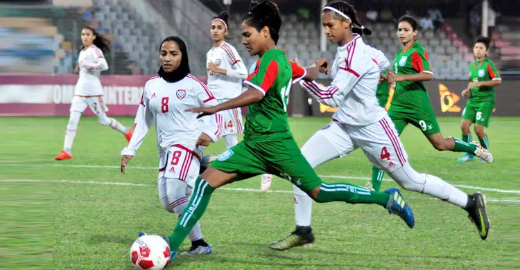 Winning start for Bangladesh in Bangamata Gold Cup opener