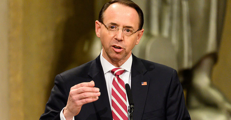 US deputy attorney general Rod Rosenstein quits