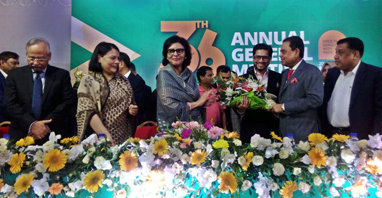 Rubana takes office as BGMEA’s first female president