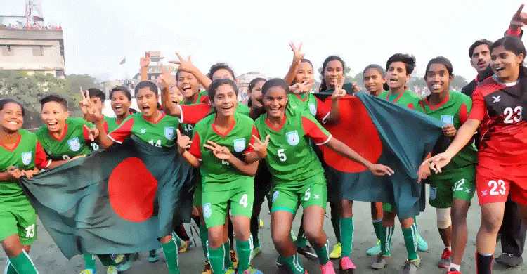 Bangladesh in SAFF U-15 Women’s Championship final
