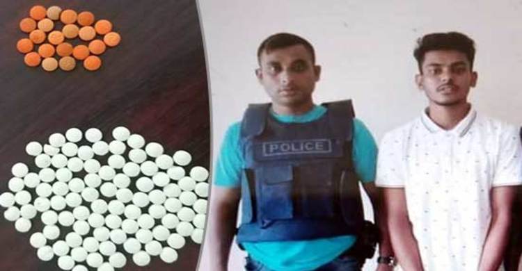 নতুন ইয়াবাসহ কলেজছাত্র ধরা