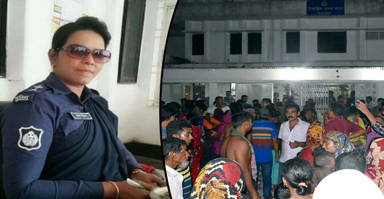 চাঁদাবাজির অভিযোগে এসআই জেসমিনকে প্রত্যাহার