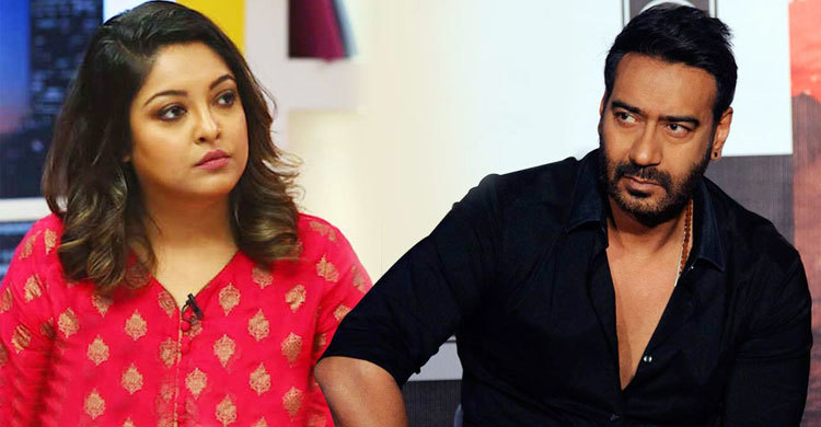 Angry Tanushree calls Ajay a hypocrite for film with Alok