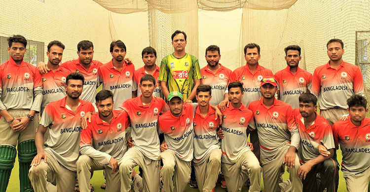 ইংল্যান্ড যাচ্ছে ‘ফিজিক্যালি চ্যালেঞ্জড’ ক্রিকেট দল