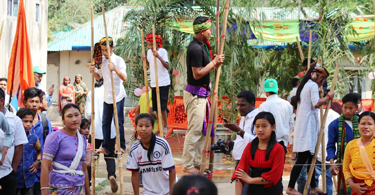 খাগড়াছড়িতে চলছে ত্রিপুরা সংস্কৃতি মেলা