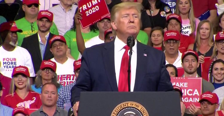 Trump formally launches 2020 re-election bid