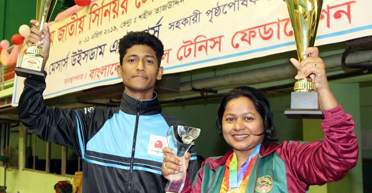 জাতীয় টিটির এককে সেরা রিদয়-রুমী