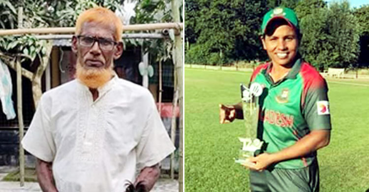 বৃদ্ধ বাবা জেলে থাকায় ক্রিকেটার শামীমার আক্ষেপ