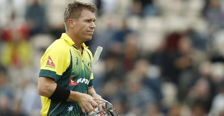 আফগানিস্তানের বিপক্ষে অনিশ্চিত ওয়ার্নার!