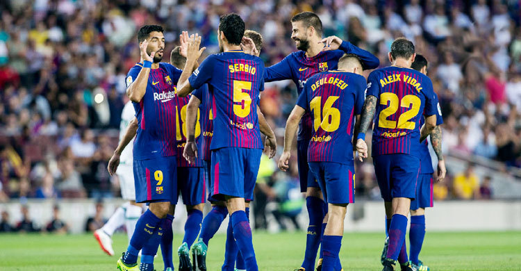 রাতে মাঠে নামবে বার্সেলোনা