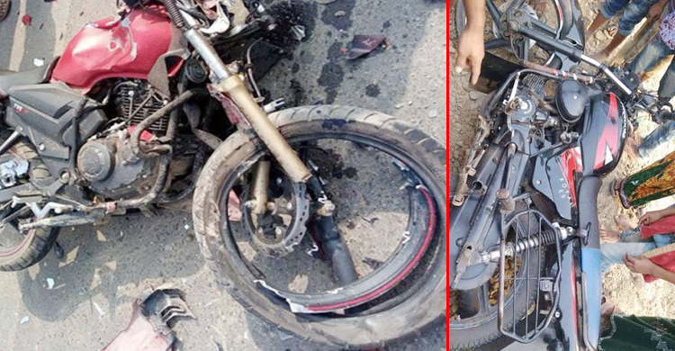 দুই মোটরসাইকেলের সংঘর্ষে দুইজন লাশ