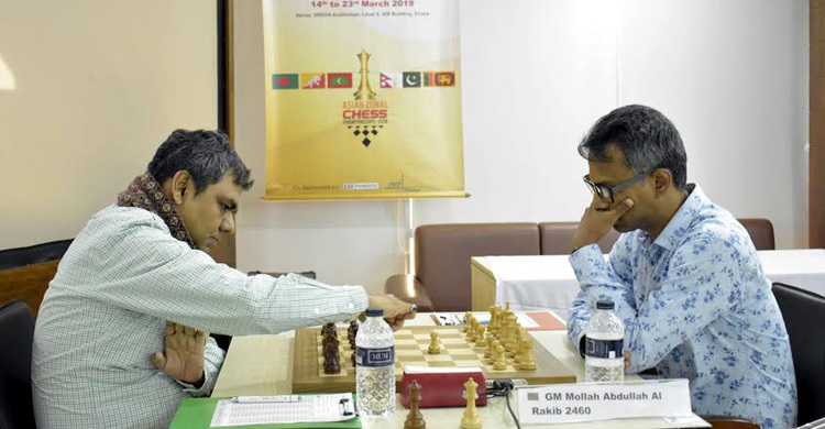 জিয়ার হারে বিশ্বকাপ দাবার বাছাইয়ে শীর্ষে রাবিক-রাজীব