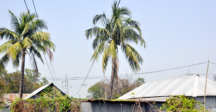 ঘরের ওপর ৩৩ হাজার ভোল্টের বিদ্যুৎ লাইন!