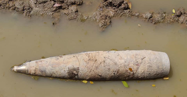 ধ্বংস করা হলো ফুলগাজীতে উদ্ধার হওয়া মর্টার শেল