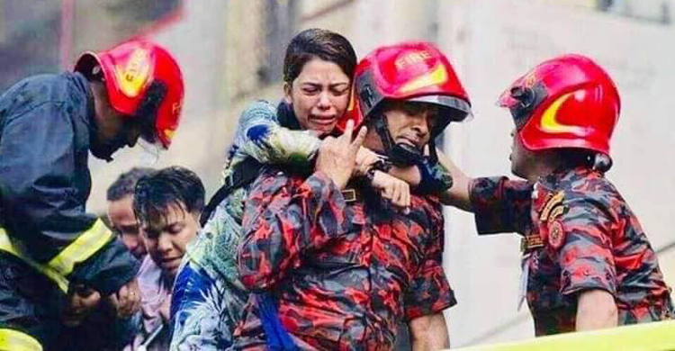 Death toll rises to 25 in Banani building fire